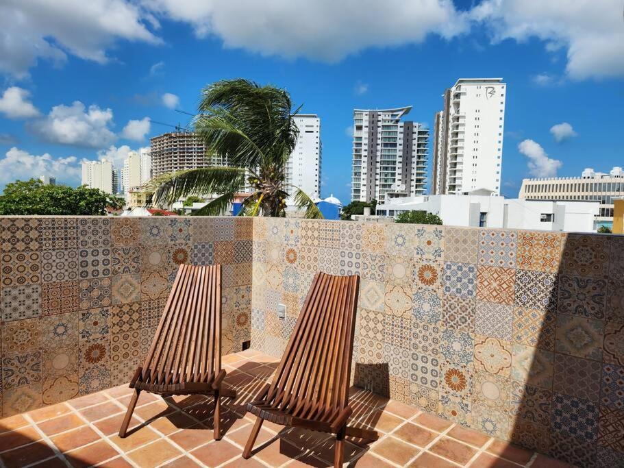 Penthouse A Un Paso De Puerto Cancún Exterior foto